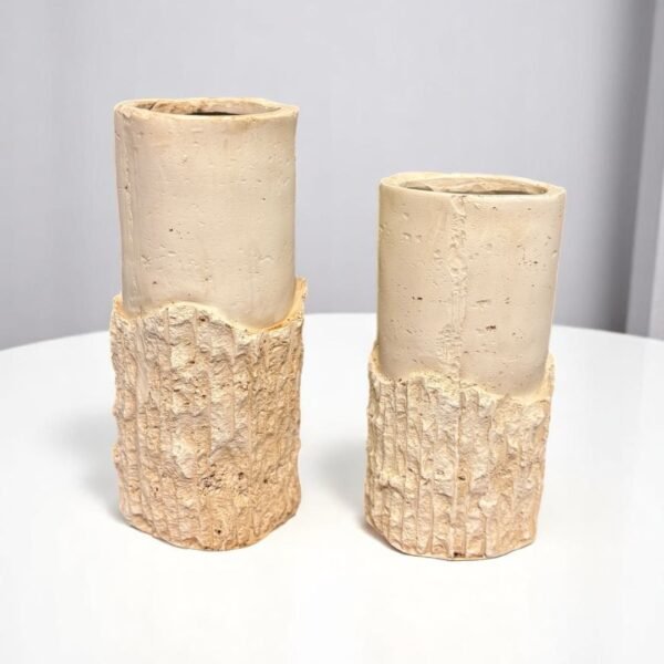 2 Lİ KÜTÜK DESEN VAZO