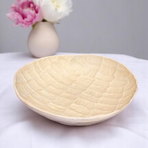 DESENLİ YUVARLAK TABAK